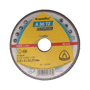 KP 136549 STELL CUTTING DISC 115MM 4IN A36TZ