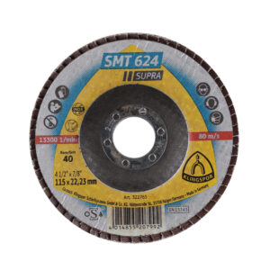 KP 322765 FLAP DISC 115MM 4'' SMT624 40GRIT
