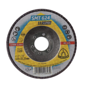 KP 322769 FLAP DISC 115MM 4'' SMT624 120GRIT