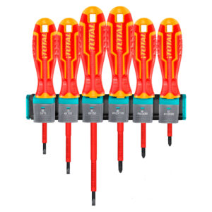 TOTAL SCREWDRIVER SET 1000V 6PCS (THTIS566)