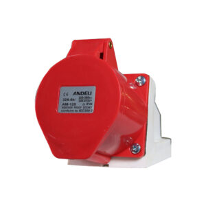 WELDING SOCKET 32A 4PIN M+F WALL